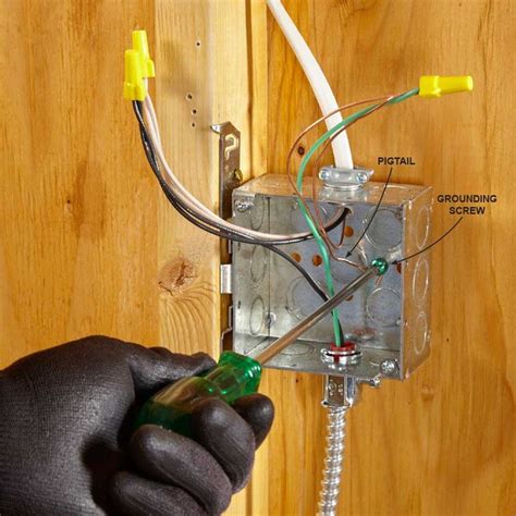 wiring metal clad junction box|testing junction box wiring.